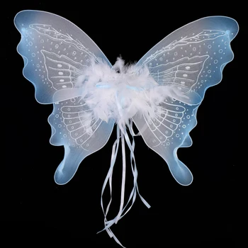 Fairy Wings Blue Fairy Wings Fairy Costume Kids Girls Costume Accessories Feather Ribbon Butterfly Angel Fancy Dress Blue
Fairy Wings Blue Fairy Wings Fairy Costume Kids Girls Costume Accessories Feather Ribbon Butterfly Angel Fancy Dress Blue