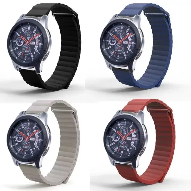 20/22mm Magnetic Closure Leather Loop for Samsung Galaxy Watch Active 42/46mm Gear S3 Huawei GT2 Pebble Time Huami Amazfit Strap
20/22mm Magnetic Closure Leather Loop for Samsung Galaxy Watch Active 42/46mm Gear S3 Huawei GT2 Pebble Time Huami Amazfit Strap