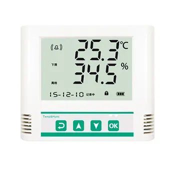 Indoor Room LCD Temperature Humidity Meter Digital Thermometer Hygrometer with Alarm
Indoor Room LCD Temperature Humidity Meter Digital Thermometer Hygrometer with Alarm