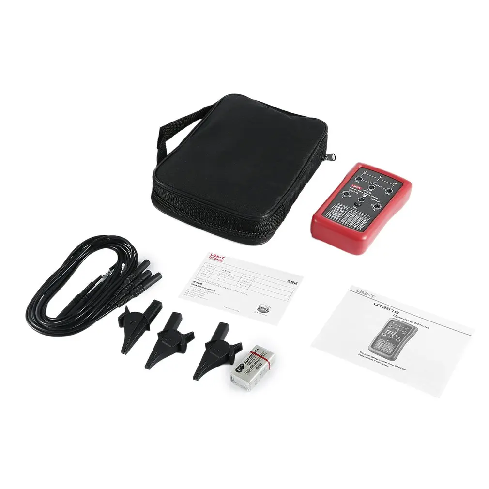 Three Phase Sequence and Motor Rotation Indicator Meter Digital Multimeter Magnetic Field Reverse LED Rotary Tester
Three Phase Sequence and Motor Rotation Indicator Meter Digital Multimeter Magnetic Field Reverse LED Rotary Tester