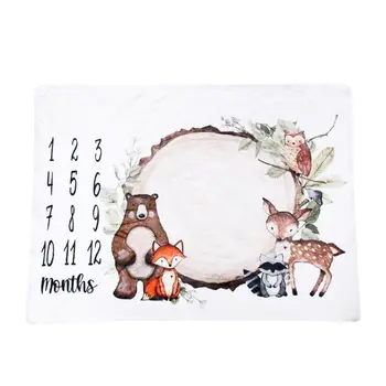 Baby Monthly Record Growth Milestone Blanket Flannel Newborn Swaddle Wrap Photography Props Photo Creative Background Cloth
Baby Monthly Record Growth Milestone Blanket Flannel Newborn Swaddle Wrap Photography Props Photo Creative Background Cloth