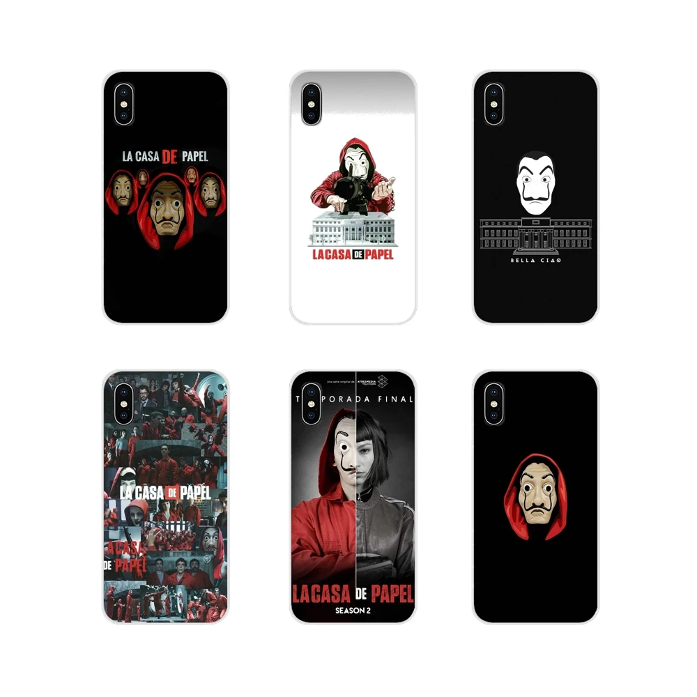 Аксессуары чехлы для HTC One U11 U12 X9 M7 M8 A9 M9 M10 E9 Plus Desire 630 530 626 628 816 820 La Casa De Papel Movie |