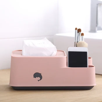 Tissue Box with 2 Compartments Desktop Organizer office organizer Multi-purpose for Home and Office
Tissue Box with 2 Compartments Desktop Organizer office organizer Multi-purpose for Home and Office