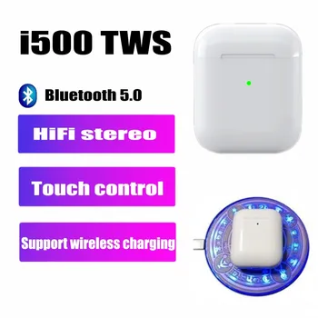 

i500 TWS 1:1 Second Generation Wireless Earphone Bluetooth 5.0 Super Bass PK W1 H1 Chip Pk i20 i80 i10000 i30 i9000 TWS earbuds