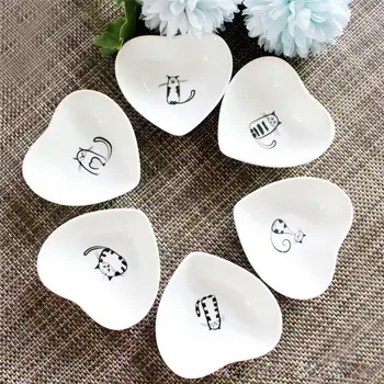 6pcs/set Small Plate Cute Cat Print Mini Ceramics Dish Soy Sauce Vinegar Jam Dishes Tableware Sauce Dish 7.5m Small-Plate Kit
6pcs/set Small Plate Cute Cat Print Mini Ceramics Dish Soy Sauce Vinegar Jam Dishes Tableware Sauce Dish 7.5m Small-Plate Kit