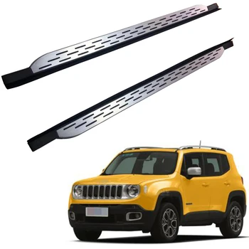 2 Pieces Door Fixed Side Step Pedal Running Board Nerf Bar Guards Protector Fit for Jeep- Renegade 2015-2020 - Silver
2 Pieces Door Fixed Side Step Pedal Running Board Nerf Bar Guards Protector Fit for Jeep- Renegade 2015-2020 - Silver