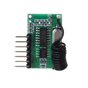 AK-06C Wireless Wide Voltage Coding Transmitter Decoding Receiver 4 Channel Output Module for 315/433Mhz Remote Control
AK-06C Wireless Wide Voltage Coding Transmitter Decoding Receiver 4 Channel Output Module for 315/433Mhz Remote Control