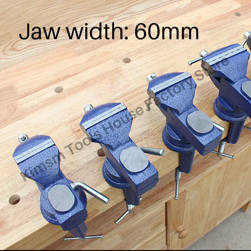 Bench Vise Jaw Width 60mm 360 Degree Swivel Cast Iron Tabletop Vice Multifunctional Heavy Clamp Non-slip Rubber Pad Accessories
Bench Vise Jaw Width 60mm 360 Degree Swivel Cast Iron Tabletop Vice Multifunctional Heavy Clamp Non-slip Rubber Pad Accessories