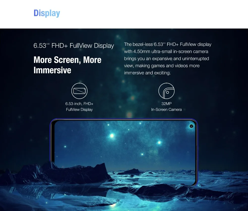Global Umidigi F2 Android 10 Smartphone 6gb 128gb Octa Core 48mp 32mp Cam Dual Sim Lte 4g Mobile Phone 6 53inch Fingerprint Nfc Cellphones Aliexpress