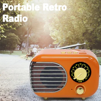 Multifunctional Aux TF Card Music Player Home Audio Mini Bluetooth Radio FM Speaker Gift Portable Retro USB Rechargeable DC 5V
Multifunctional Aux TF Card Music Player Home Audio Mini Bluetooth Radio FM Speaker Gift Portable Retro USB Rechargeable DC 5V