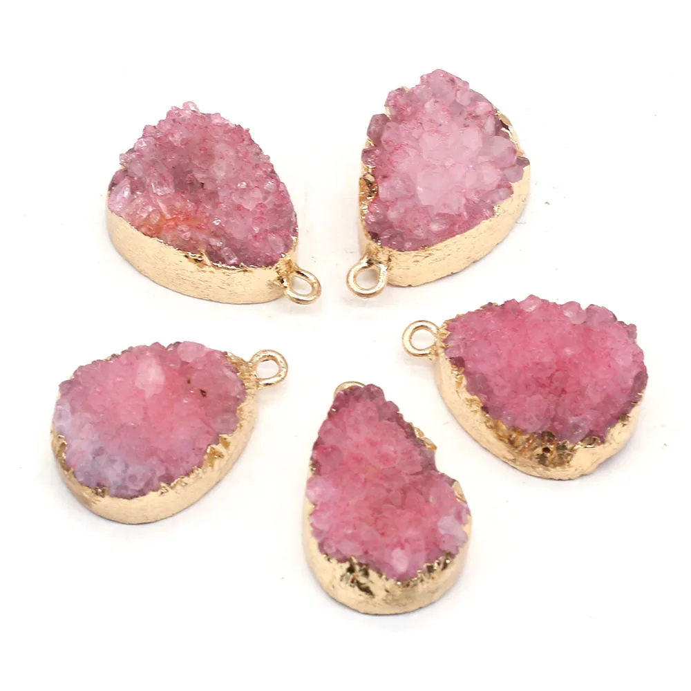 Natural Stone Gem Pink Drop Pendant Connector Handmade Crafts DIY Necklace Bracelet Earrings Jewelry Accessories Gift Making
Natural Stone Gem Pink Drop Pendant Connector Handmade Crafts DIY Necklace Bracelet Earrings Jewelry Accessories Gift Making