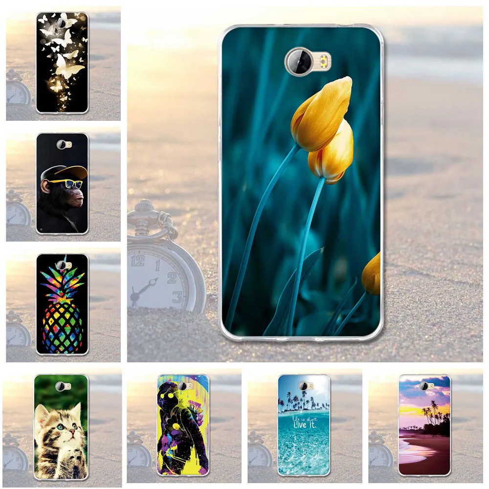 Чехол для Huawei Y5 II Y5II 2 чехол Honor 5A телефона из ТПУ силиконовый LYO L21 Coque|case for huawei y5|case