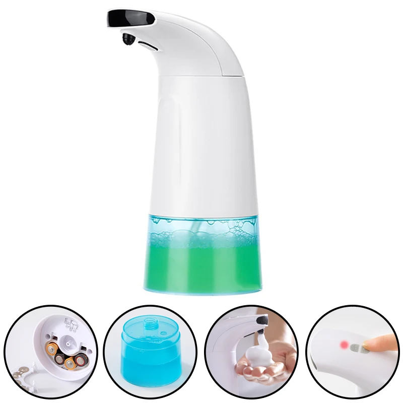 250ml Infrared Sensing Automatic Soap Dispenser For Bathroom Kitchen Machine Touchless Soap Auto Dispenser Replaceable Soap Tool
250ml Infrared Sensing Automatic Soap Dispenser For Bathroom Kitchen Machine Touchless Soap Auto Dispenser Replaceable Soap Tool