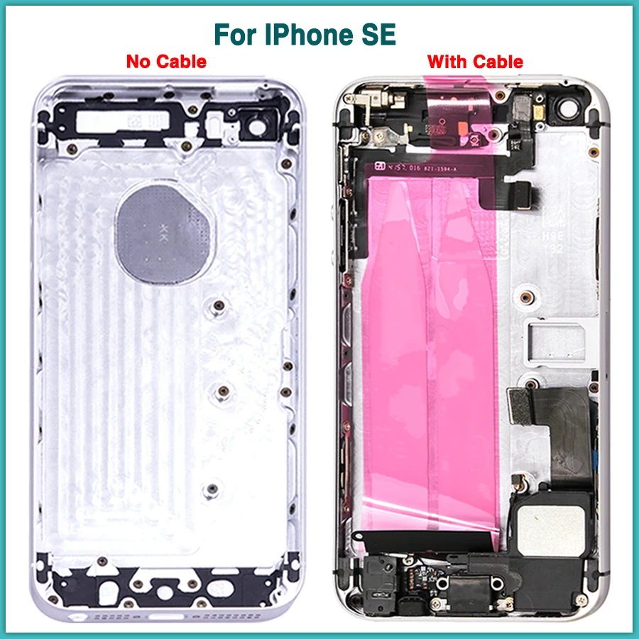 full Housing case For IPhone SE Battery back Cover Battery Door Rear Cover with Flex Cable + sim card
full Housing case For IPhone SE Battery back Cover Battery Door Rear Cover with Flex Cable + sim card