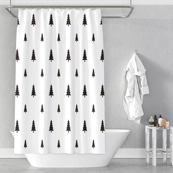 Nordic simple flowers and trees shower curtain waterproof pendant can be customized size
Nordic simple flowers and trees shower curtain waterproof pendant can be customized size