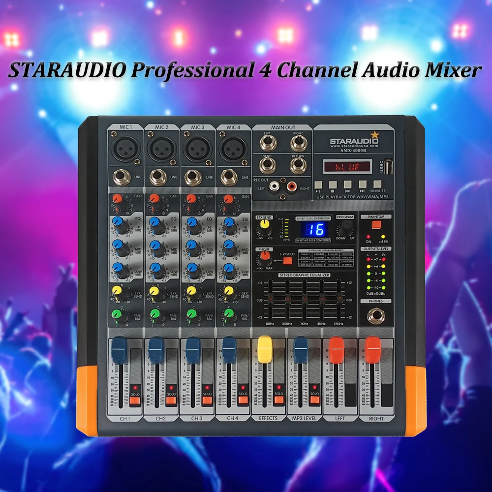 mp3 bt usb mixer