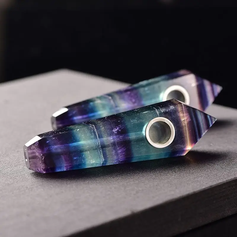Natural Dream Amethyst Crystal Smoking Pipe Strainer Quartz Stone Healing Wand Rainbow Fluorite Quartz Crystal No Glass Healing
Natural Dream Amethyst Crystal Smoking Pipe Strainer Quartz Stone Healing Wand Rainbow Fluorite Quartz Crystal No Glass Healing