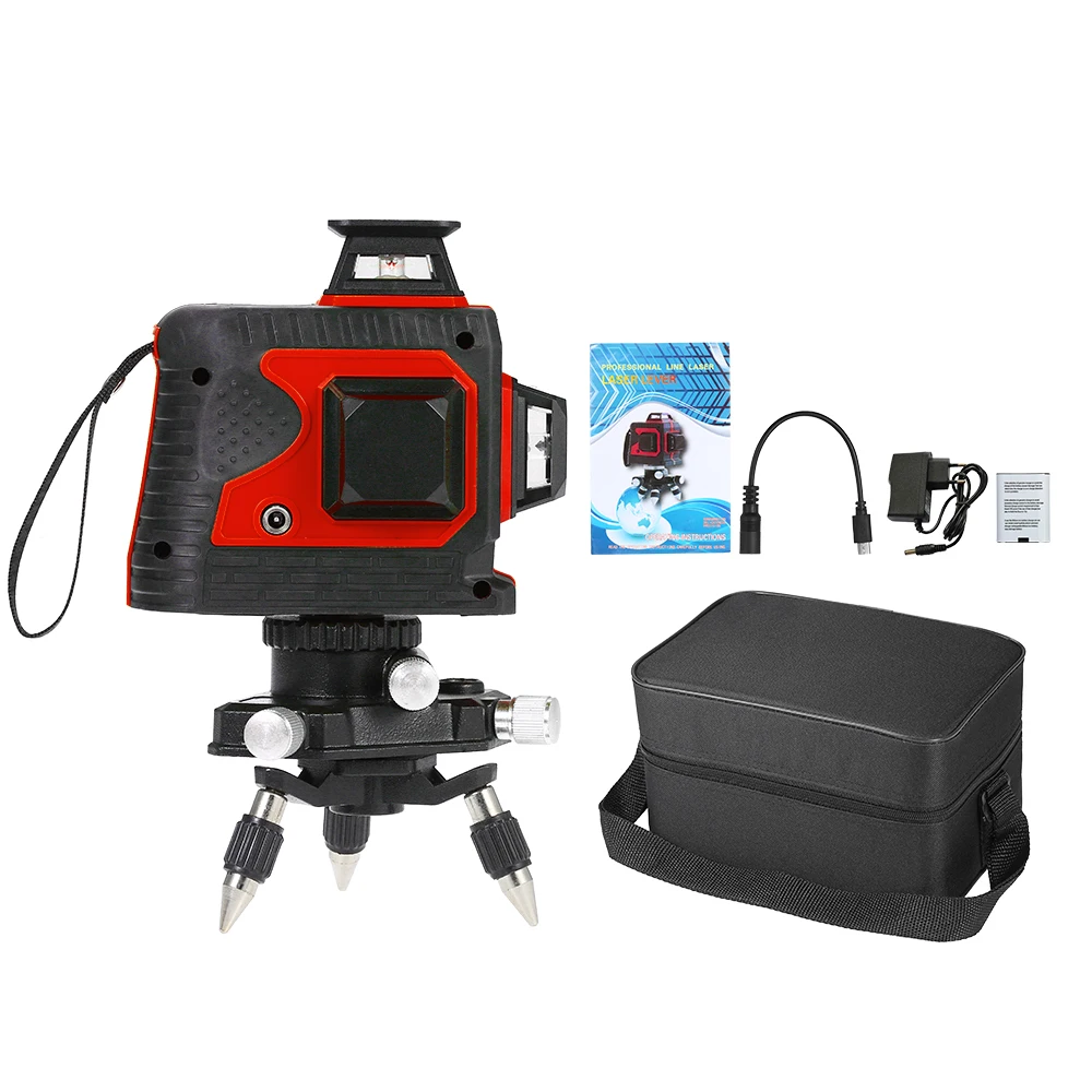 Professional 12-line Green Light Laser Self-Leveling Laser Level Meter Green Laser Beam Level Meter Touch Control Laser Level
Professional 12-line Green Light Laser Self-Leveling Laser Level Meter Green Laser Beam Level Meter Touch Control Laser Level