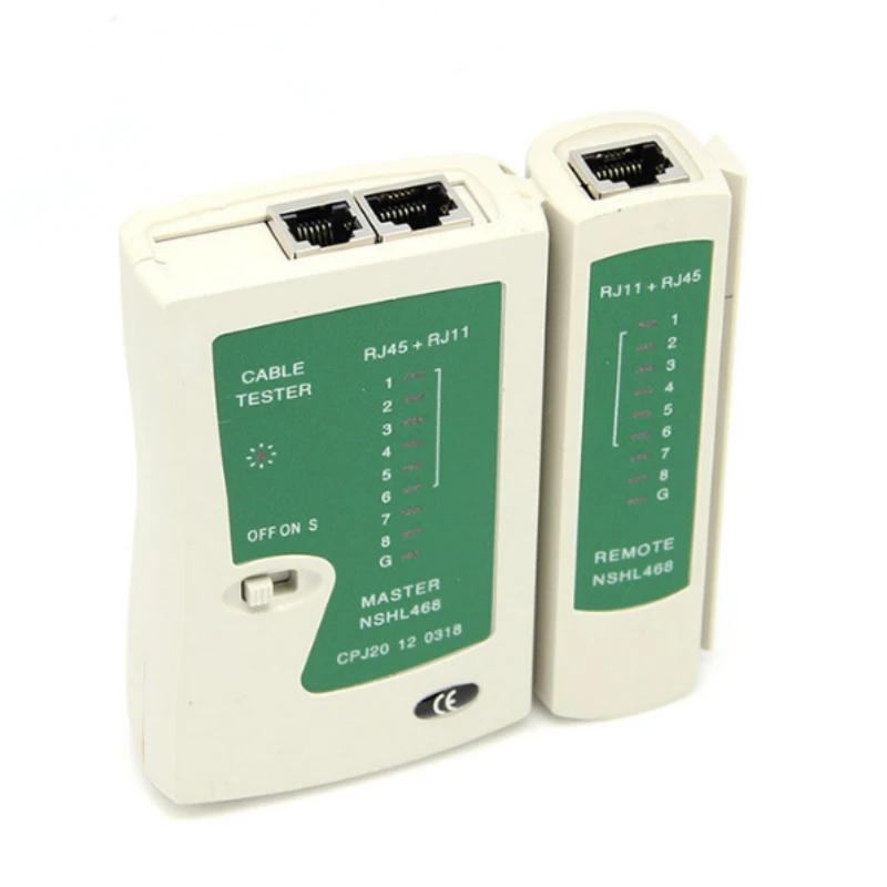 RJ45 LAN Cable Tester Handheld Network Cable Tester RJ11 Cat5 Cat6 Wire Telephone Line Detector Ethernet Tracker Tool
RJ45 LAN Cable Tester Handheld Network Cable Tester RJ11 Cat5 Cat6 Wire Telephone Line Detector Ethernet Tracker Tool