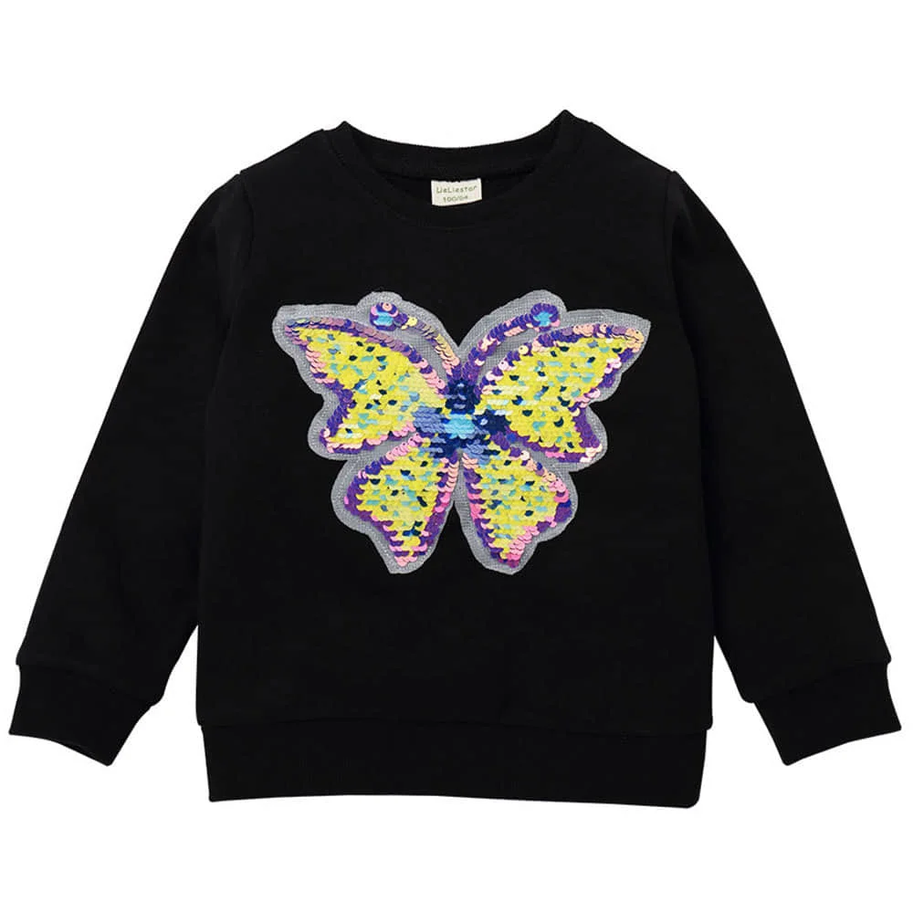Sweatshirt Kids Sequins Cartoon Casual Children Thick Sweaters Small and Medium-sized Children Sequins Round Neck Baby Tops
Sweatshirt Kids Sequins Cartoon Casual Children Thick Sweaters Small and Medium-sized Children Sequins Round Neck Baby Tops