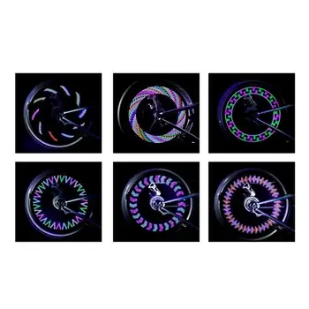 Bike Wheel Spoke Light 14 RGB Colorful LEDs Bycicle Signal Tire Light 30 Patterns Bicycle Accessories Hot Bicke Light Safety
Bike Wheel Spoke Light 14 RGB Colorful LEDs Bycicle Signal Tire Light 30 Patterns Bicycle Accessories Hot Bicke Light Safety