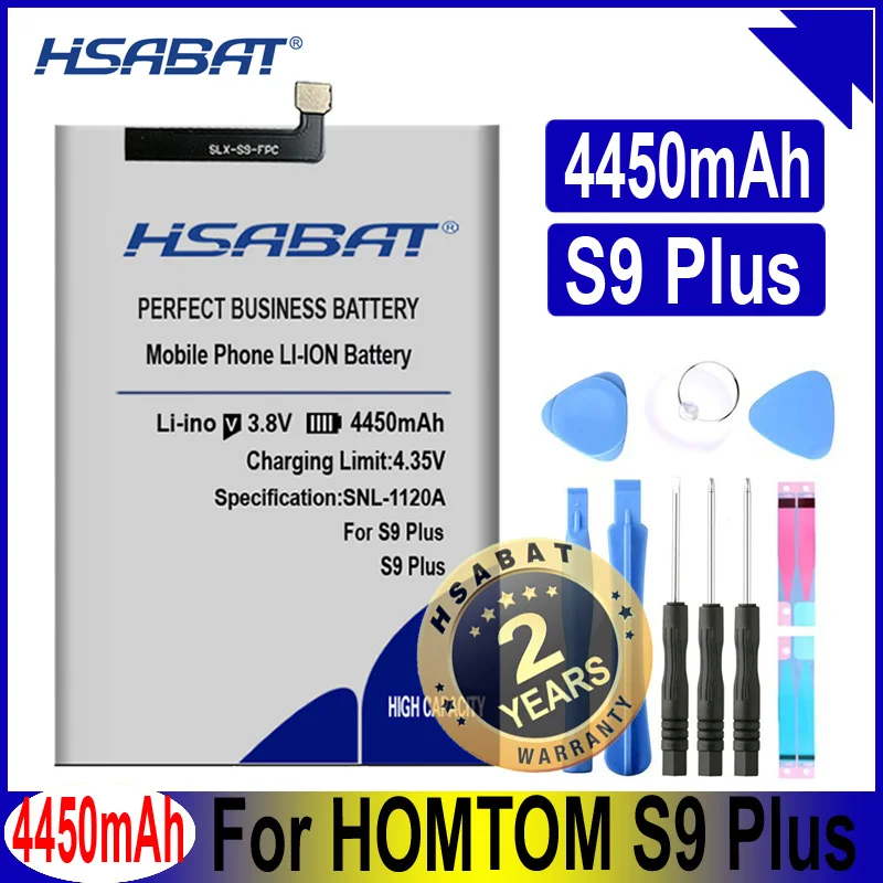 HSABAT S9 Plus 4450mAh Battery for HOMTOM S9Plus Batteries | Мобильные телефоны и аксессуары