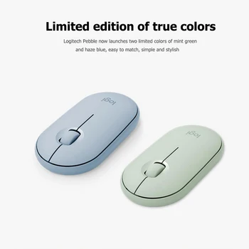 Logitech Wireless Pebble Mouse Bluetooth 2.4GHz Dual Mode Silent Mouse Office Computer Peripherals Mute Mouse for PC
Logitech Wireless Pebble Mouse Bluetooth 2.4GHz Dual Mode Silent Mouse Office Computer Peripherals Mute Mouse for PC