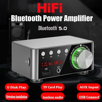 Free Shipping Bluetooth 5.0 Digital Power Audio Amplifier Board 50wx2 Stereo Amp Amplificador Home Theater Usb Tf Card Player 
Free Shipping Bluetooth 5.0 Digital Power Audio Amplifier Board 50wx2 Stereo Amp Amplificador Home Theater Usb Tf Card Player