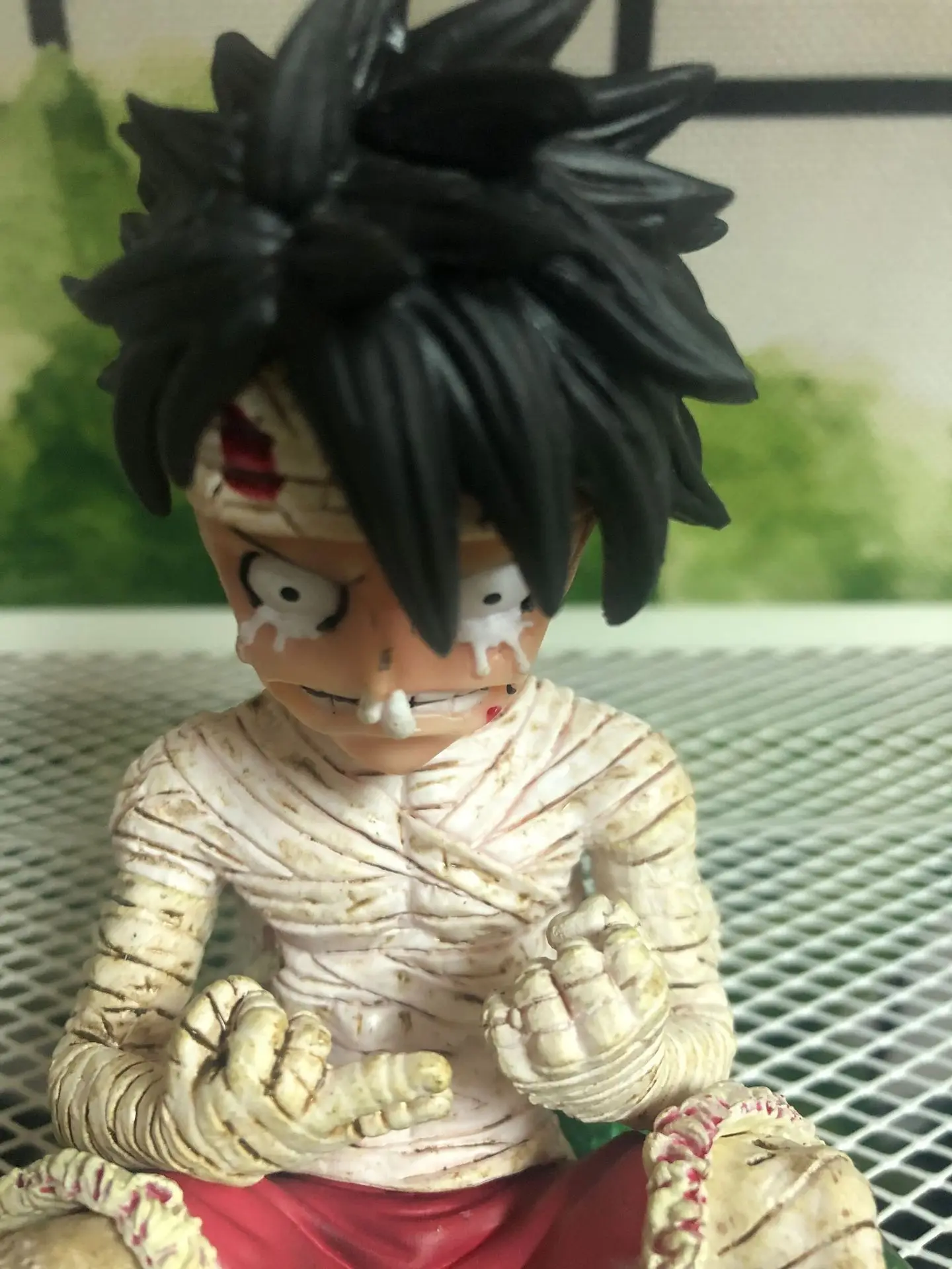 Anime One Piece Luffy Open-mouth Shut up Cry Luffy Bandage Luffy Commemorative Edition Garage Kit Model
Anime One Piece Luffy Open-mouth Shut up Cry Luffy Bandage Luffy Commemorative Edition Garage Kit Model