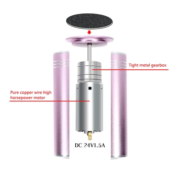 Pink Electric Pedicure Tools Remover Smooth Machine Hard Dead Skin Polisher Exfoliating Grinding Feet Clean Care Tools
Pink Electric Pedicure Tools Remover Smooth Machine Hard Dead Skin Polisher Exfoliating Grinding Feet Clean Care Tools