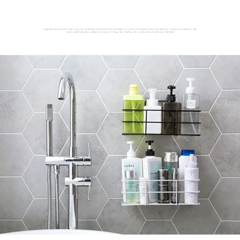 Bathroom Cosmetic Shelves Makeup Holder Wall Shelf Accessories Space-Saving Shampoo Rack Kitchen Soap Sponge Shelf Holder
Bathroom Cosmetic Shelves Makeup Holder Wall Shelf Accessories Space-Saving Shampoo Rack Kitchen Soap Sponge Shelf Holder