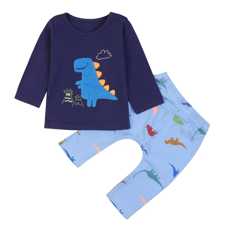 Autumn Toddler Baby Girl Boy Clothes Sets Dinosaur Print Long Sleeve Pullover Sweatshirt Tops+ Cartoon Pants Set Child Clothing
Autumn Toddler Baby Girl Boy Clothes Sets Dinosaur Print Long Sleeve Pullover Sweatshirt Tops+ Cartoon Pants Set Child Clothing