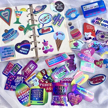 5 Kinds American style Laser Colourful INS Popular Sticker English Retro Mobile phone Trunk Wall Trolley Case Scrapbook Sticker
5 Kinds American style Laser Colourful INS Popular Sticker English Retro Mobile phone Trunk Wall Trolley Case Scrapbook Sticker