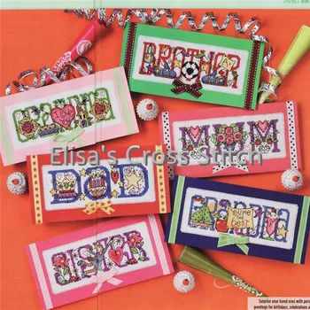 CD341 14ct DIY Invitation Greeting Card Popular Full Set CrossStitch Greeting Card Cake Birthday Christmas Gift Dad Mam Sister
CD341 14ct DIY Invitation Greeting Card Popular Full Set CrossStitch Greeting Card Cake Birthday Christmas Gift Dad Mam Sister