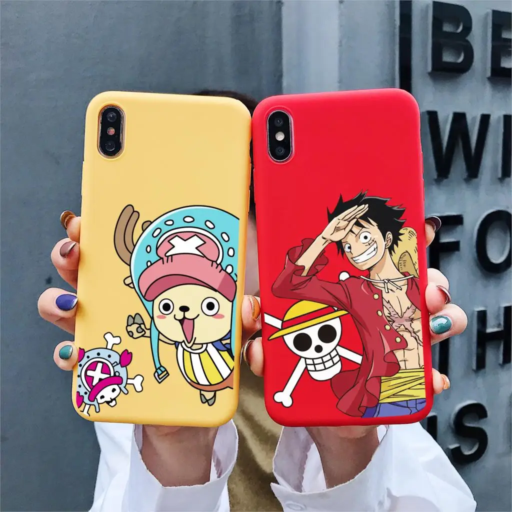 One Piece Luffy Choppe Pattern Silicone Phone Case For iPhone 7 8 6 6s Plus 11 Pro Max X XR XS MAX Soft Back Cover
One Piece Luffy Choppe Pattern Silicone Phone Case For iPhone 7 8 6 6s Plus 11 Pro Max X XR XS MAX Soft Back Cover