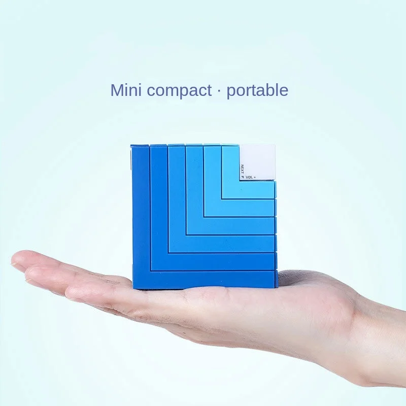 Bluetooth Speaker Creative Led Colorful Light Cube Bluetooth Speaker Mini Gradient Color Bluetooth Small Speaker
Bluetooth Speaker Creative Led Colorful Light Cube Bluetooth Speaker Mini Gradient Color Bluetooth Small Speaker