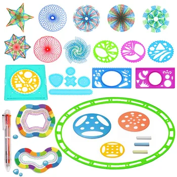 Multi-piece ABS Magic Ruler Kaleidoscope Painting Set Magic Ruler Drawing Toy Educational intellectual for Painting
Multi-piece ABS Magic Ruler Kaleidoscope Painting Set Magic Ruler Drawing Toy Educational intellectual for Painting