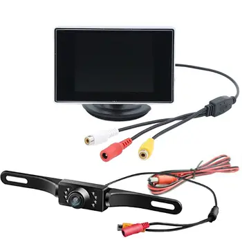 Wireless Car Backup Camera Rear View System w/ Night Vision + 5" TFT LCD Monitor
Wireless Car Backup Camera Rear View System w/ Night Vision + 5" TFT LCD Monitor