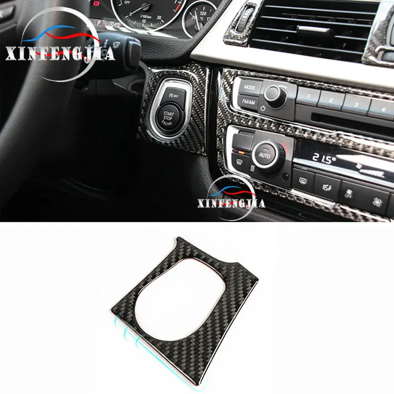 For BMW 3 4 Series 3GT F34 F36 F30 13-18 Real Carbon Fiber Start Key Button Cover Trim 
For BMW 3 4 Series 3GT F34 F36 F30 13-18 Real Carbon Fiber Start Key Button Cover Trim