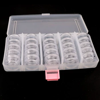 Transparent Empty Case Storage case Nail Art Tip Boxes Storage Nail Art Rhinestone Case Removable 
Transparent Empty Case Storage case Nail Art Tip Boxes Storage Nail Art Rhinestone Case Removable
