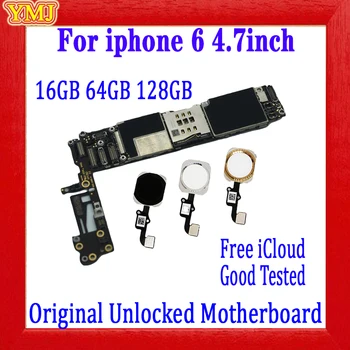 For iphone 6 4.7inch Motherboard with IOS System,100% Original unlocked for iphone 6 Logic boards with/without Touch ID 16gb 64g
For iphone 6 4.7inch Motherboard with IOS System,100% Original unlocked for iphone 6 Logic boards with/without Touch ID 16gb 64g