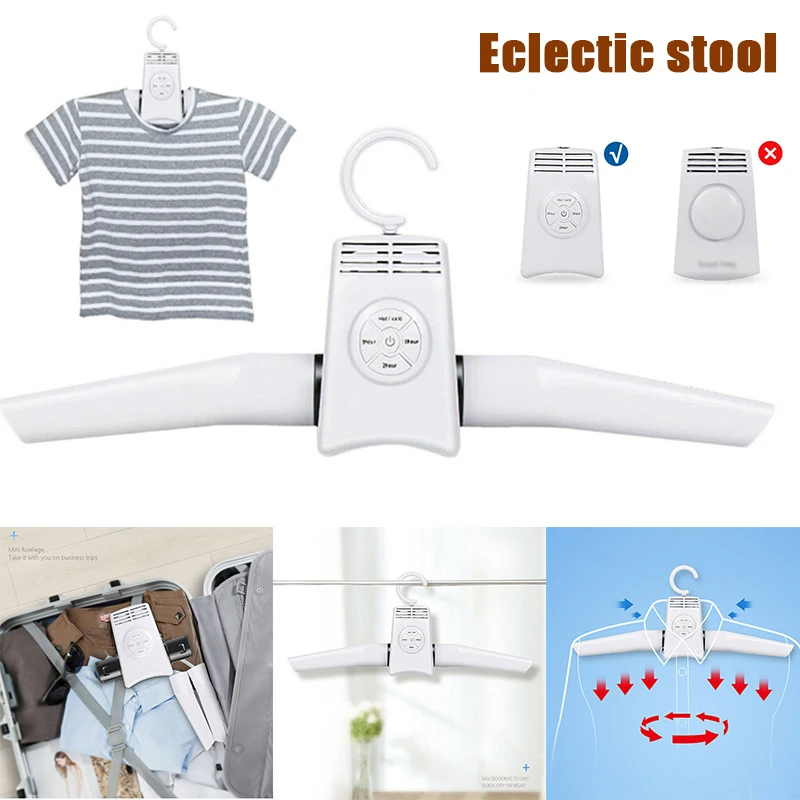 Portable Electric Clothes Drying Rack Folding Dryer Hanger for Travel Laundry Shoes Home MU
Portable Electric Clothes Drying Rack Folding Dryer Hanger for Travel Laundry Shoes Home MU