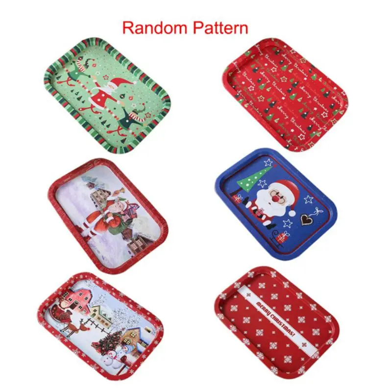 Christmas Decoration Tinplate Storage Tray Food Serving Plate Fruit Tray Holiday Storage Organizer Decorations Random
Christmas Decoration Tinplate Storage Tray Food Serving Plate Fruit Tray Holiday Storage Organizer Decorations Random