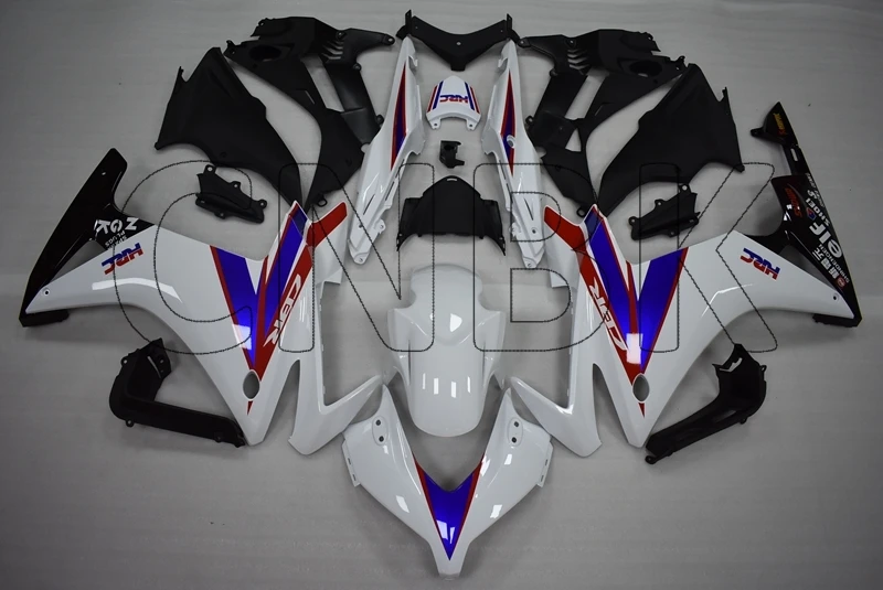 Для Honda CBR500R 13 комплекты обтекателей CBR 500 RR Белый мотоцикл обтекатель CBR500 2013 2014