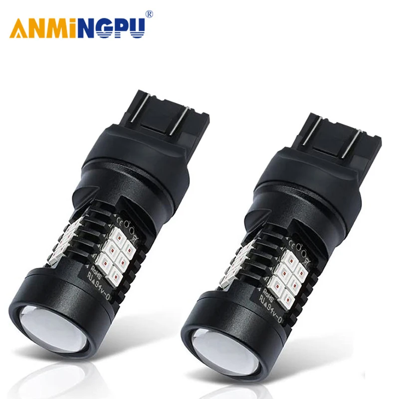 ANMINGPU 2x Signal Lamp Led T20 W21/5W WY21W W21W Led 7440 7443 3030SMD T25 Led 3156 P27W 3157 P27/7W Brake Light Reverse Light
ANMINGPU 2x Signal Lamp Led T20 W21/5W WY21W W21W Led 7440 7443 3030SMD T25 Led 3156 P27W 3157 P27/7W Brake Light Reverse Light