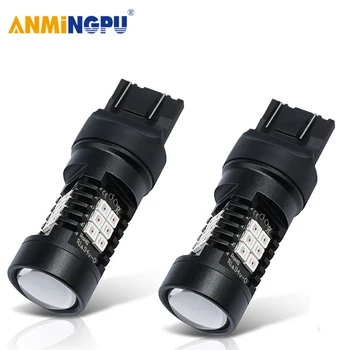 ANMINGPU 2x Signal Lamp Led T20 W21/5W WY21W W21W Led 7440 7443 3030SMD T25 Led 3156 P27W 3157 P27/7W Brake Light Reverse Light
ANMINGPU 2x Signal Lamp Led T20 W21/5W WY21W W21W Led 7440 7443 3030SMD T25 Led 3156 P27W 3157 P27/7W Brake Light Reverse Light