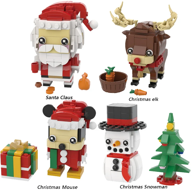 MOC Christmas Balloon Ship Santa Claus legoinglys Village Train City Creator Mini Building Figures Blocks Bricks Toys Kids Gifts
MOC Christmas Balloon Ship Santa Claus legoinglys Village Train City Creator Mini Building Figures Blocks Bricks Toys Kids Gifts