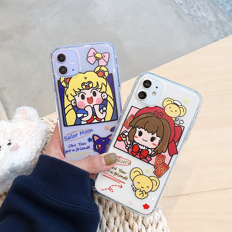 Magic girl + beautiful girl mobile phone shell for Apple 6P 6SP 7P X XR case, for iPhone 6 6S 7 8 XS Max 11 Pro Max case
Magic girl + beautiful girl mobile phone shell for Apple 6P 6SP 7P X XR case, for iPhone 6 6S 7 8 XS Max 11 Pro Max case