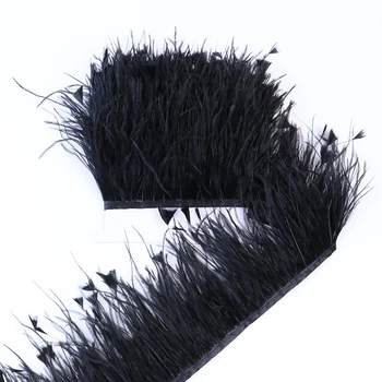 Black Thickness 4 Ply Ostrich Feather Fringe Feathers Trims Lace Size 10-15 CM/4-6 " Jewelry Wedding Decoration Accessory Plumes
Black Thickness 4 Ply Ostrich Feather Fringe Feathers Trims Lace Size 10-15 CM/4-6 " Jewelry Wedding Decoration Accessory Plumes