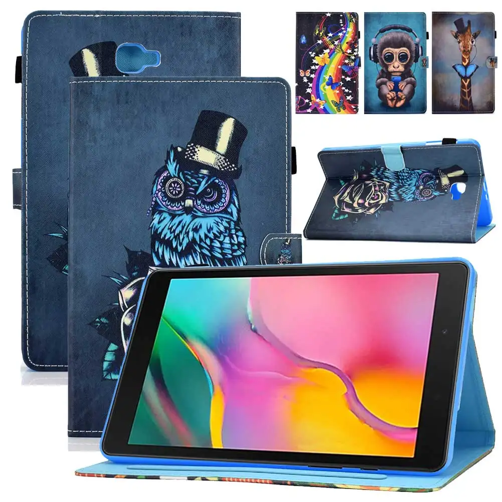 For Samsung Galaxy Tab A 10.1 T580 Leather Tablet Case Printed Pattern Smart Wallet Stand Shockproof Cover Hibernation Function
For Samsung Galaxy Tab A 10.1 T580 Leather Tablet Case Printed Pattern Smart Wallet Stand Shockproof Cover Hibernation Function